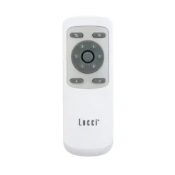 Beacon loftventilator med lys Unione, nikkel/koa, støjsvag