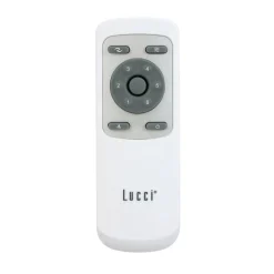 Beacon loftventilator med lys Atlanta hvid 142 cm støjsvag