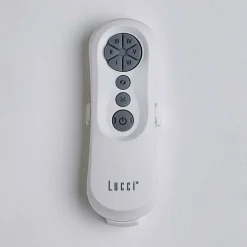 Beacon loftventilator med lys Line sort 132 cm støjsvag