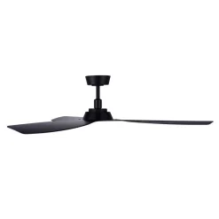 Beacon loftventilator Moto, sort, Ø 132 cm, støjsvag