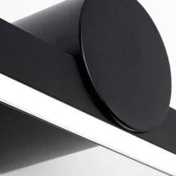 Beauty LED-spejlbelysning, bredde 101 cm, sort