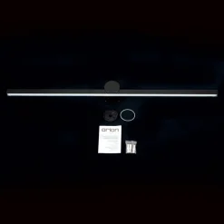 Beauty LED-spejlbelysning, bredde 101 cm, sort