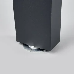 BEGA 77237K3 gadelampe, kantet, grafit 3.000K nede