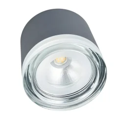 BEGA 66056K3 udendørs loftlampe, grafit 3.000K 62°