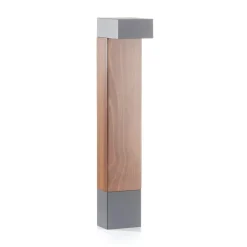 BEGA 84498 LED-gadelampe, grafit, kantet hoved