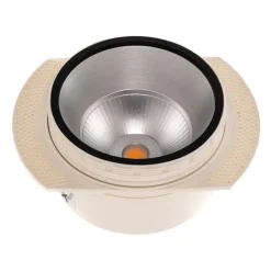Bega LED indbygget loftspot Studio Line, aluminium, støbt aluminium