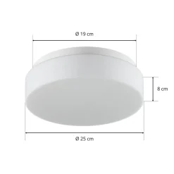 Bega 50078 LED-loftlampe DALI 3.000K Ø25cm