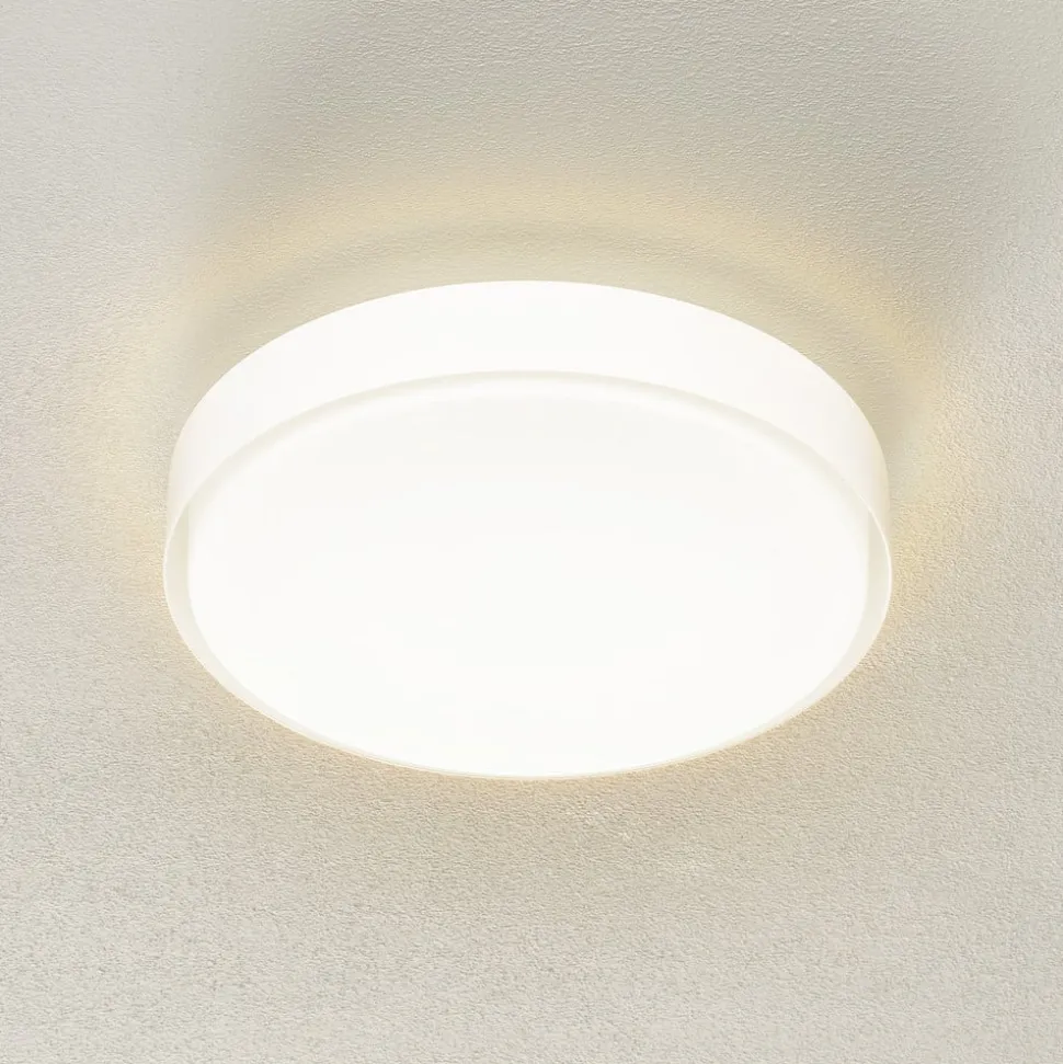 Bega 34278 LED-loftlampe, hvid, Ø 36 cm, DALI