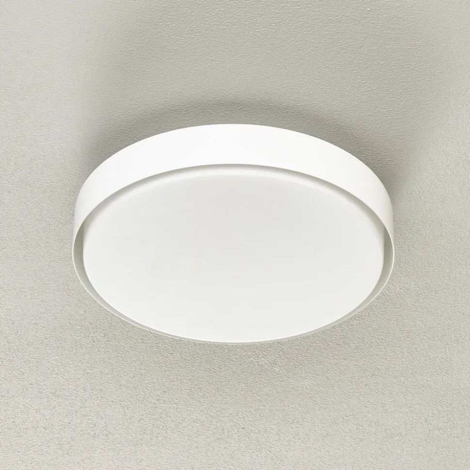 Bega 34278 LED-loftlampe, hvid, Ø 36 cm, DALI