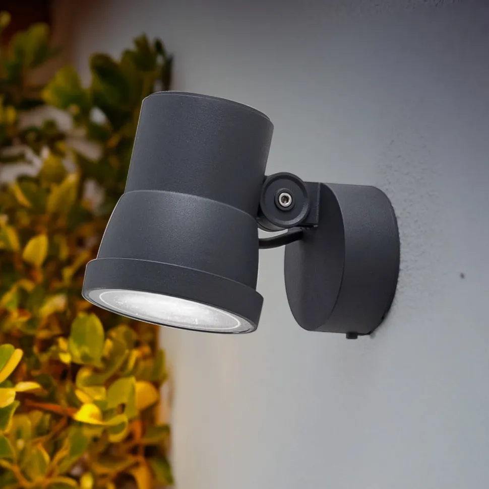 Bega LED-spotlight 84952K3, DALI, grafit, støbt aluminium
