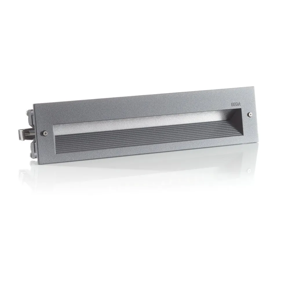 BEGA 33055 LED-væglampe 3000 K, grafit, 32 cm