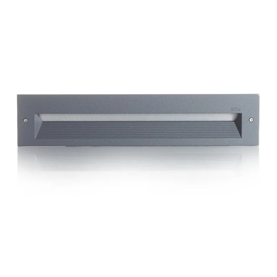 BEGA 33055 LED-væglampe 3000 K, grafit, 32 cm