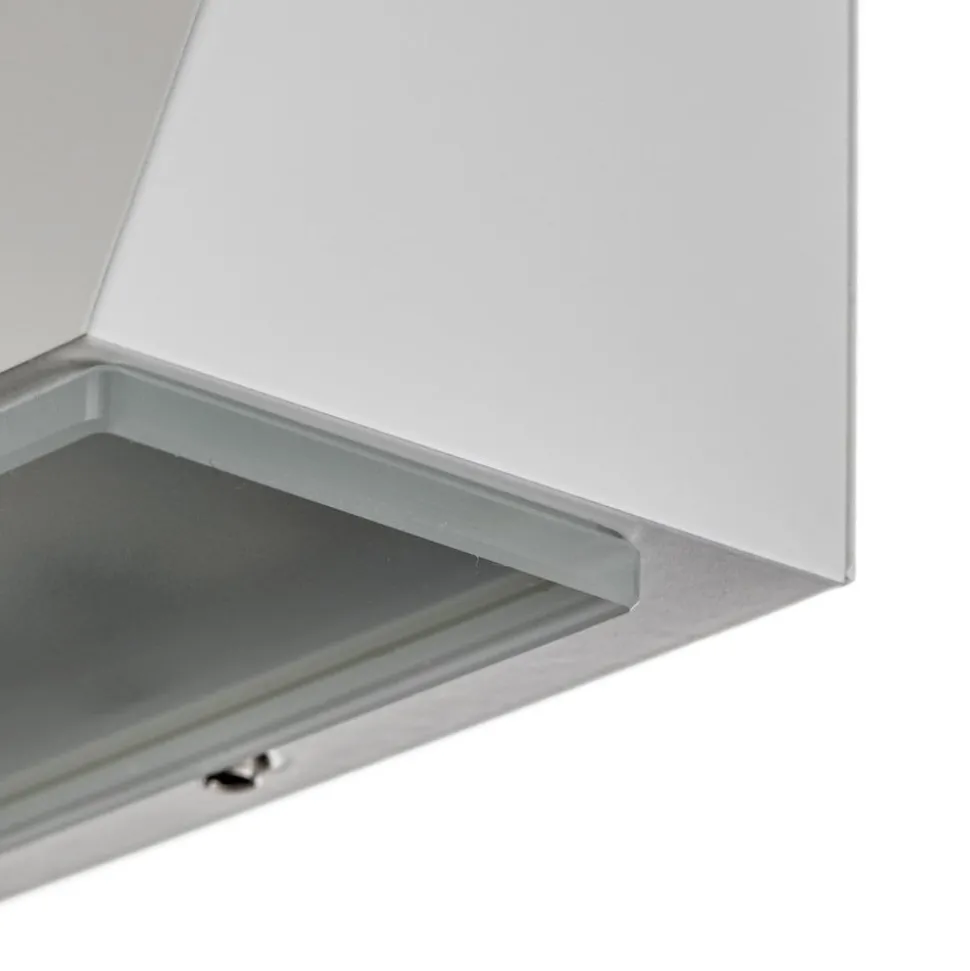 Bega 78047 Væglampe trapez 3000K 9cm hvid 255lm