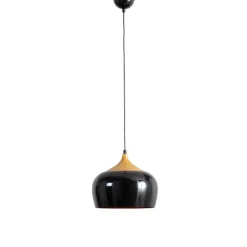 Berceste 212-S hængelampe Ø30cm sort/guld
