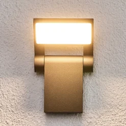 Bevægelig udendørs LED-væglampe Marius