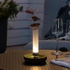 Biarritz LED-bordlampe, IP54, batteri, CCT, guld