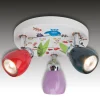 Birds LED-loftlampe med 3 lyskilder