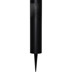 Blace LED-solcellelampe i sort, 39 cm høj
