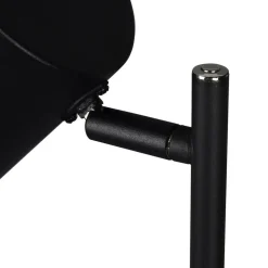 Blake LED-gulvlampe med batteri, kan dæmpes, sort
