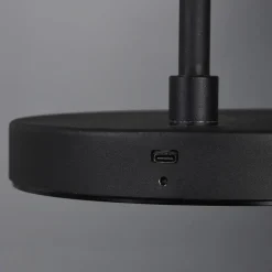 Blake LED-gulvlampe med batteri, kan dæmpes, sort