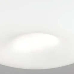 Blanc loftlampe, opalglas, mat nikkel