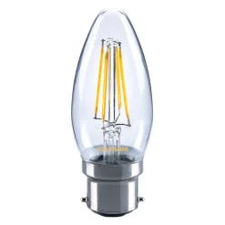 B22 LED-kertepære 4,5 W 827 klar
