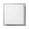 Bliz Square 40 LED-væglampe, 3.000 K, hvid