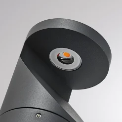 Booper LED-gadelampe antracit mat