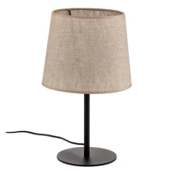 Bordlampe Chicago med skærm i hør