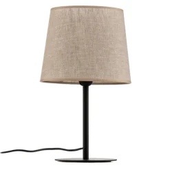 Bordlampe Chicago med skærm i hør