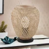 Bordlampe Dembleby i træ, naturfarver