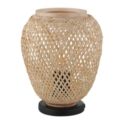 Bordlampe Dembleby i træ, naturfarver