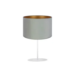 Bordlampe Golden Roller højde 30 cm mintgrøn/guld