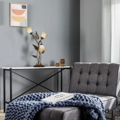 Bordlampe Miranda med 3 lyskilder, bronze