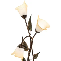 Bordlampe Miranda med 3 lyskilder, bronze