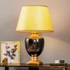 Bordlampe Mozart i spejlet grå/guld