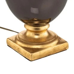 Bordlampe Mozart i spejlet grå/guld