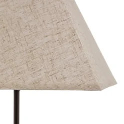 Bordlampe Seregon med stendekoration, højde 63 cm