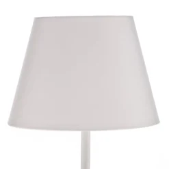 Bordlampe Soho, konisk Højde 33 cm, hvid