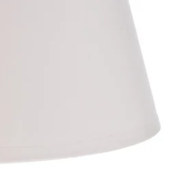 Bordlampe Soho, konisk Højde 33 cm, hvid