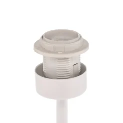 Bordlampe Soho, konisk Højde 33 cm, hvid