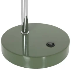 Bordlampe Spring, justerbar arm, grøn