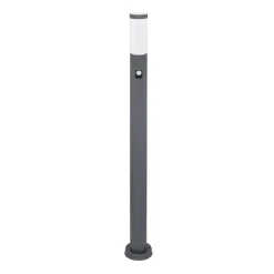 Boston stibelysning, højde 110 cm, med sensor