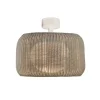 Bover LED-loftlampe Fora, naturhvid/beige, Ø 50 cm