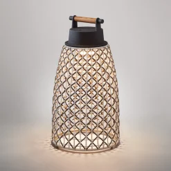 Bover Nans M/49/R Akku-bordlampe til udendørs brug brun