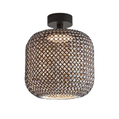 Bover Nans PF/31 LED udendørs loftslampe, brun
