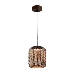 Bover Nans S/21 LED udendørs pendel, brun