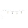 Bover Nans S/16/4L udendørs hængelampe, LED, beige