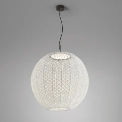 Bover Nans Sphere S/80 LED udendørs pendel beige
