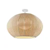 Bover udendørs loftlampe Garota, hvid/elfenbensfarvet